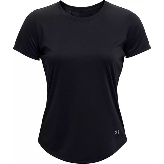 Maglia a Maniche Corte Donna Under Armour Stride Nero