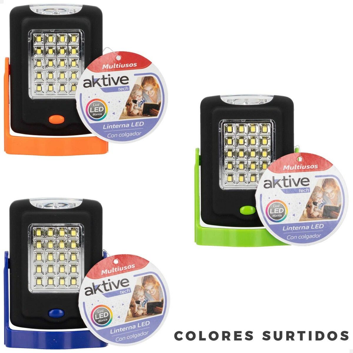 Torcia LED Aktive Multiuso (24 Unità)