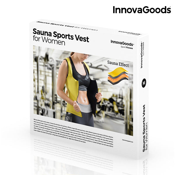 Gilet Sportivo con Effetto Sauna da Donna InnovaGoods