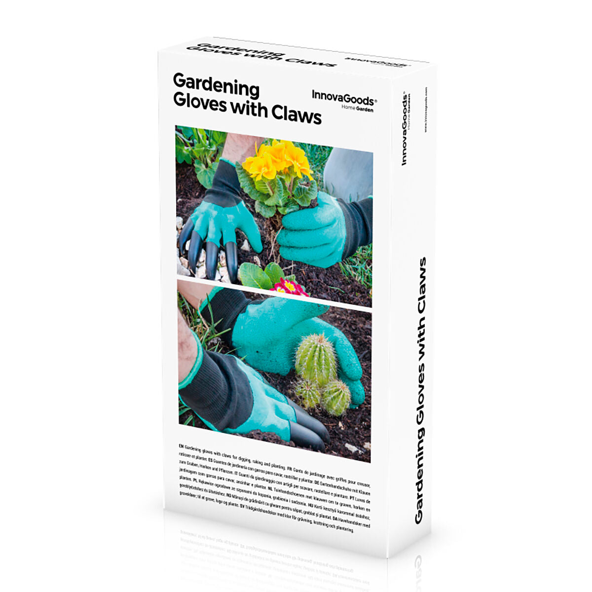 Guanti da Giardinaggio con Artigli per Scavare InnovaGoods